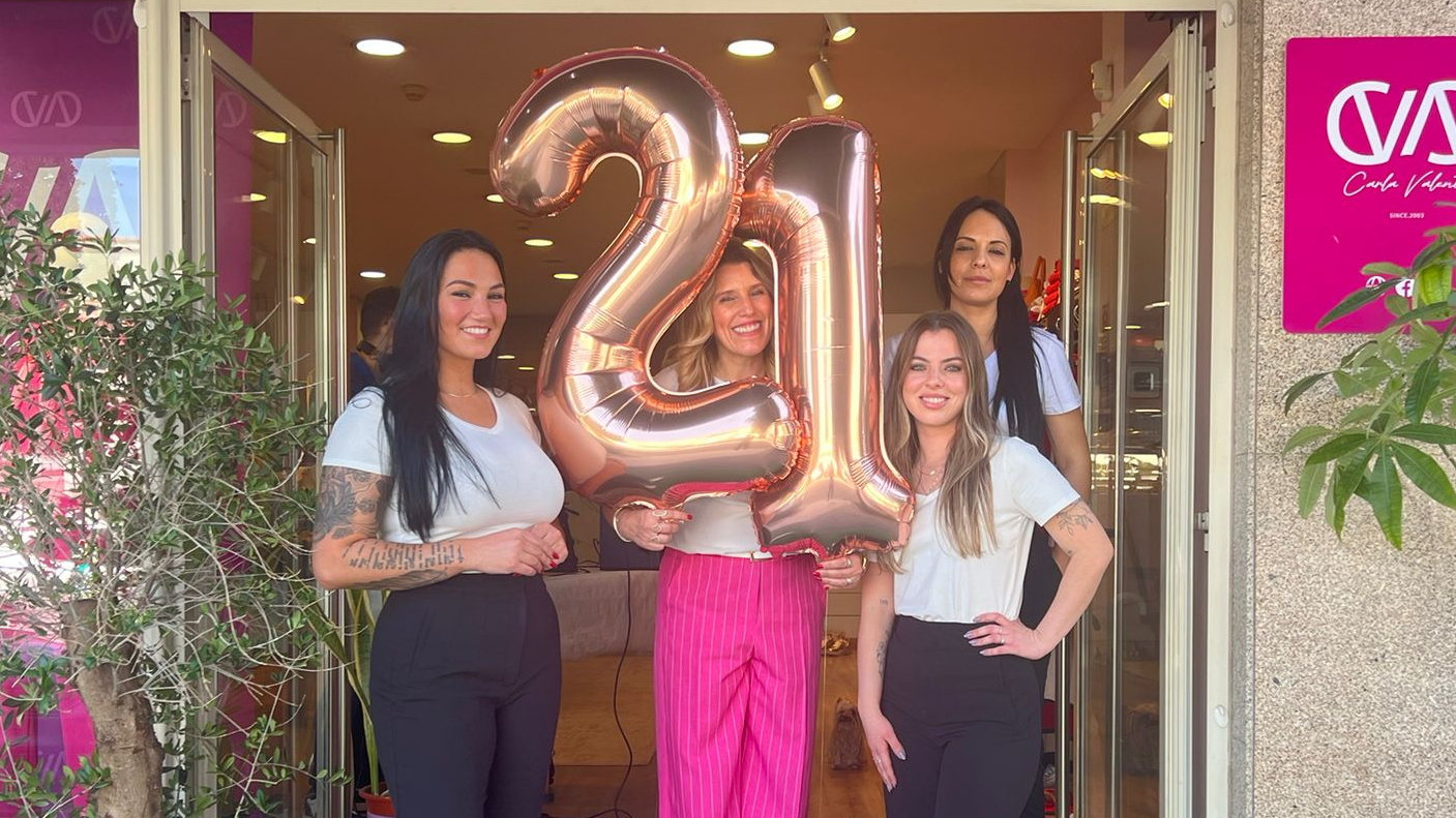 UAU! 21 anos! Adoro a minha equipa!
