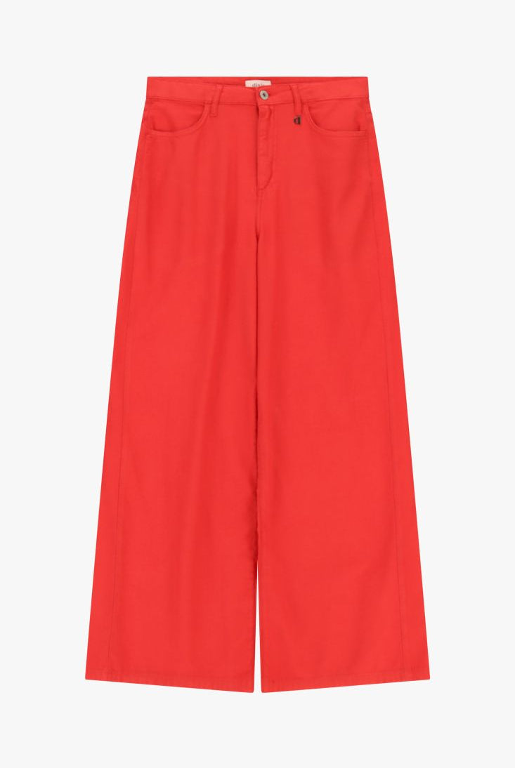 CALÇA DIXIE PALAZZO CINTA SUBIDA WIDE LEG - Carla Valente