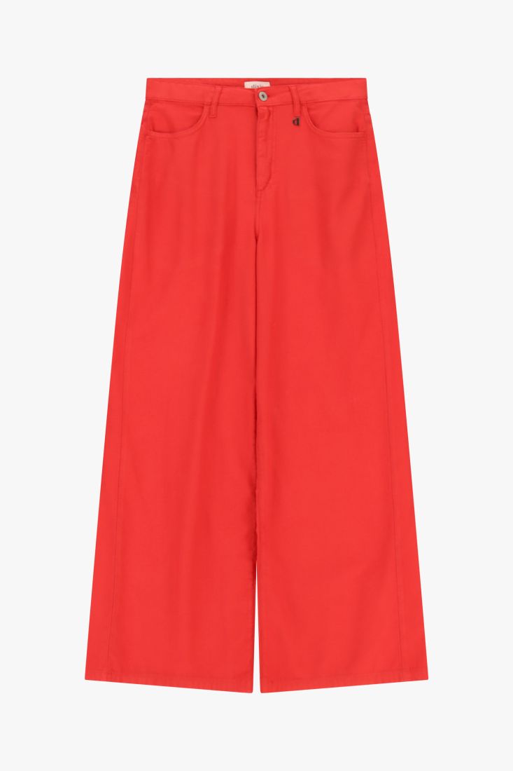 CALÇA DIXIE PALAZZO CINTA SUBIDA WIDE LEG - Carla Valente