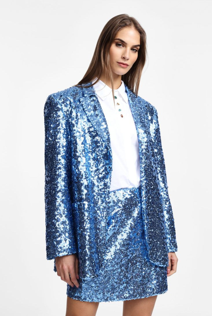BLAZER PLEASE LANTEJOULAS - Carla Valente