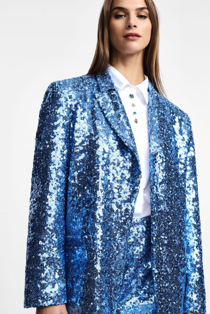 BLAZER PLEASE LANTEJOULAS - Carla Valente