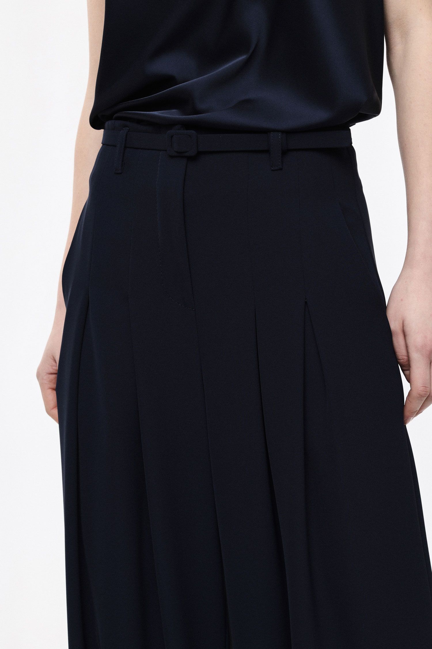 CALÇA IMPERIAL WIDE LEG C/CINTO - Carla Valente