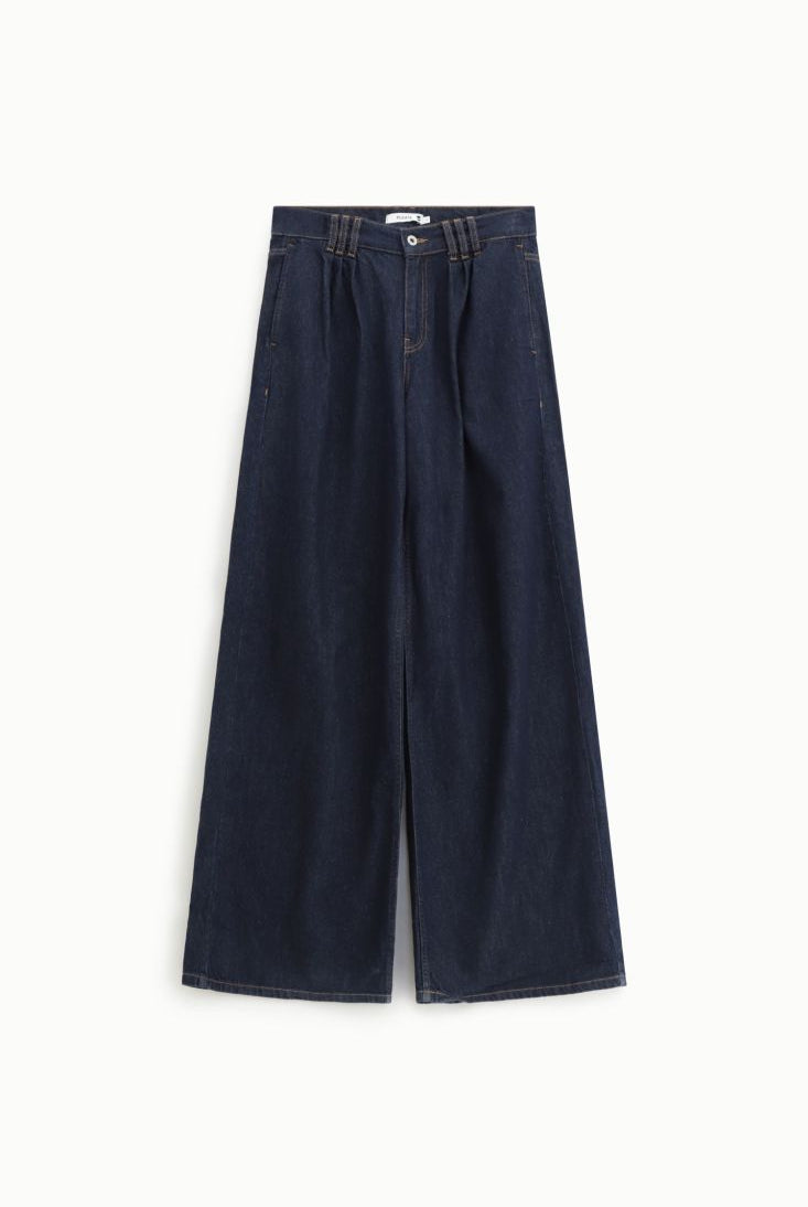 JEANS PLEASE WID LEG CINTURA ALTA - Carla Valente