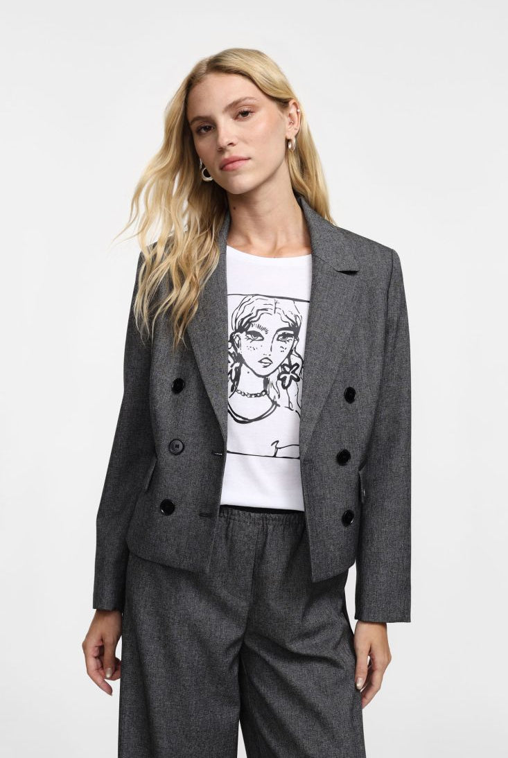 BLAZER PLEASE CROPPED BOTÕES DUPLOS - Carla Valente