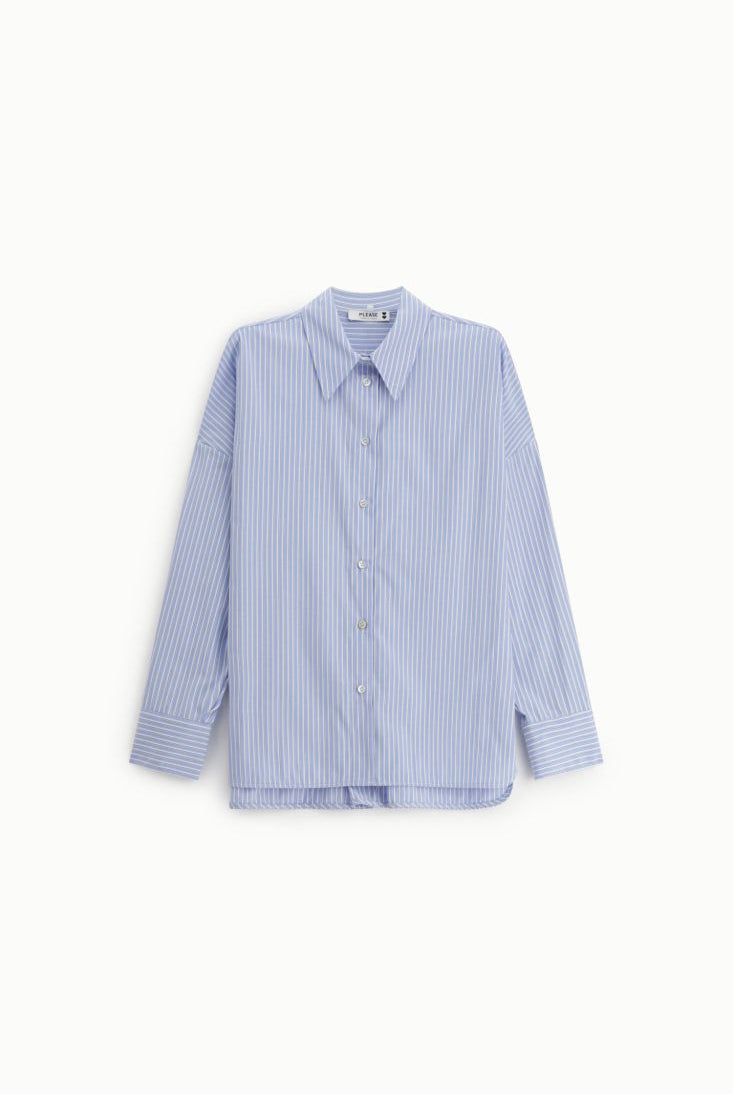 CAMISA PLEASE RISCAS C/APLIQUES FLORAIS - Carla Valente