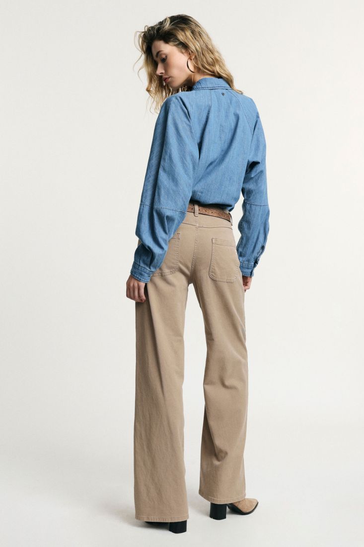 CALÇA PLEASE WIDE LEG - Carla Valente