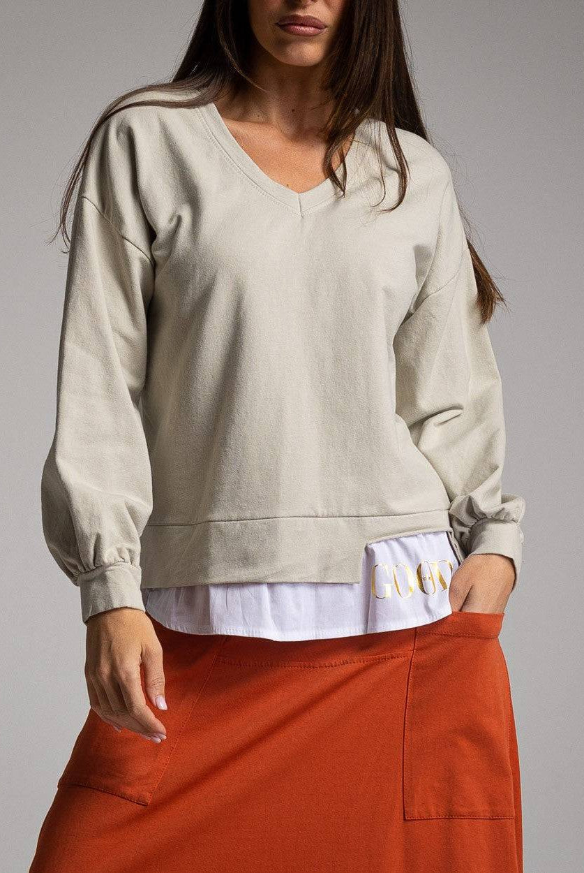 CAMISOLA ALBNS GOOD VIBES - Carla Valente