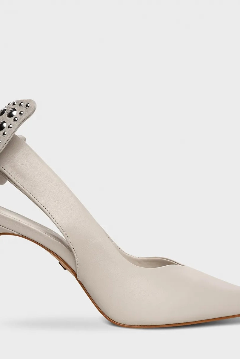 SCARPIN CARRANO SLINGBACK CLAÇO C/TACHAS - Carla Valente