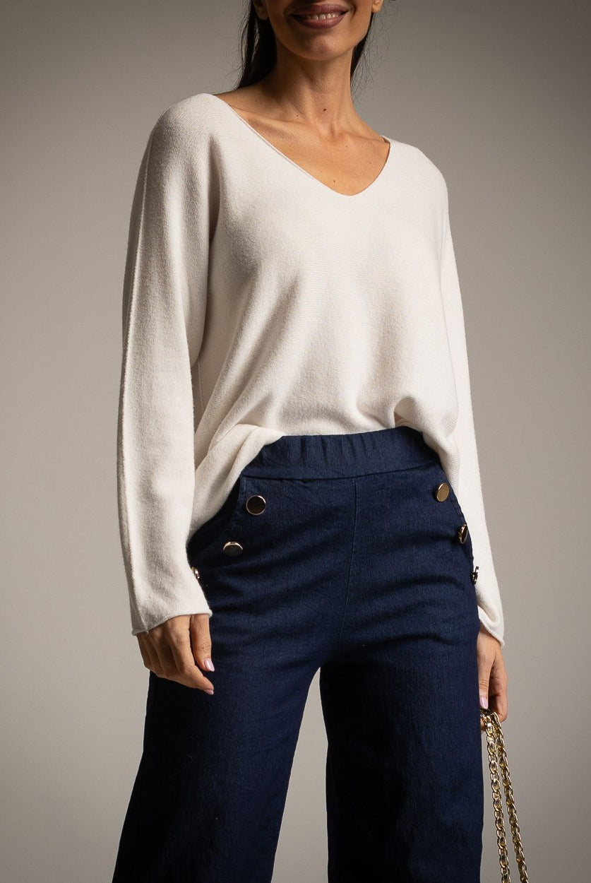 CAMISOLA ALBNS DE TEXTURA SUAVE - Carla Valente