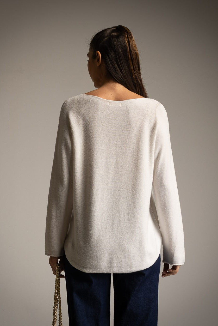CAMISOLA ALBNS DE TEXTURA SUAVE - Carla Valente