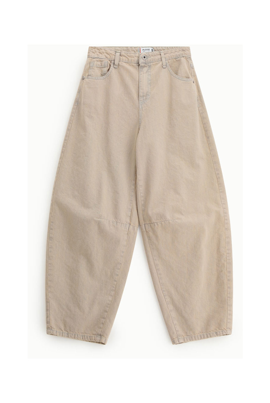 CALÇA PLEASE BAGGY DESLAVADO - Carla Valente