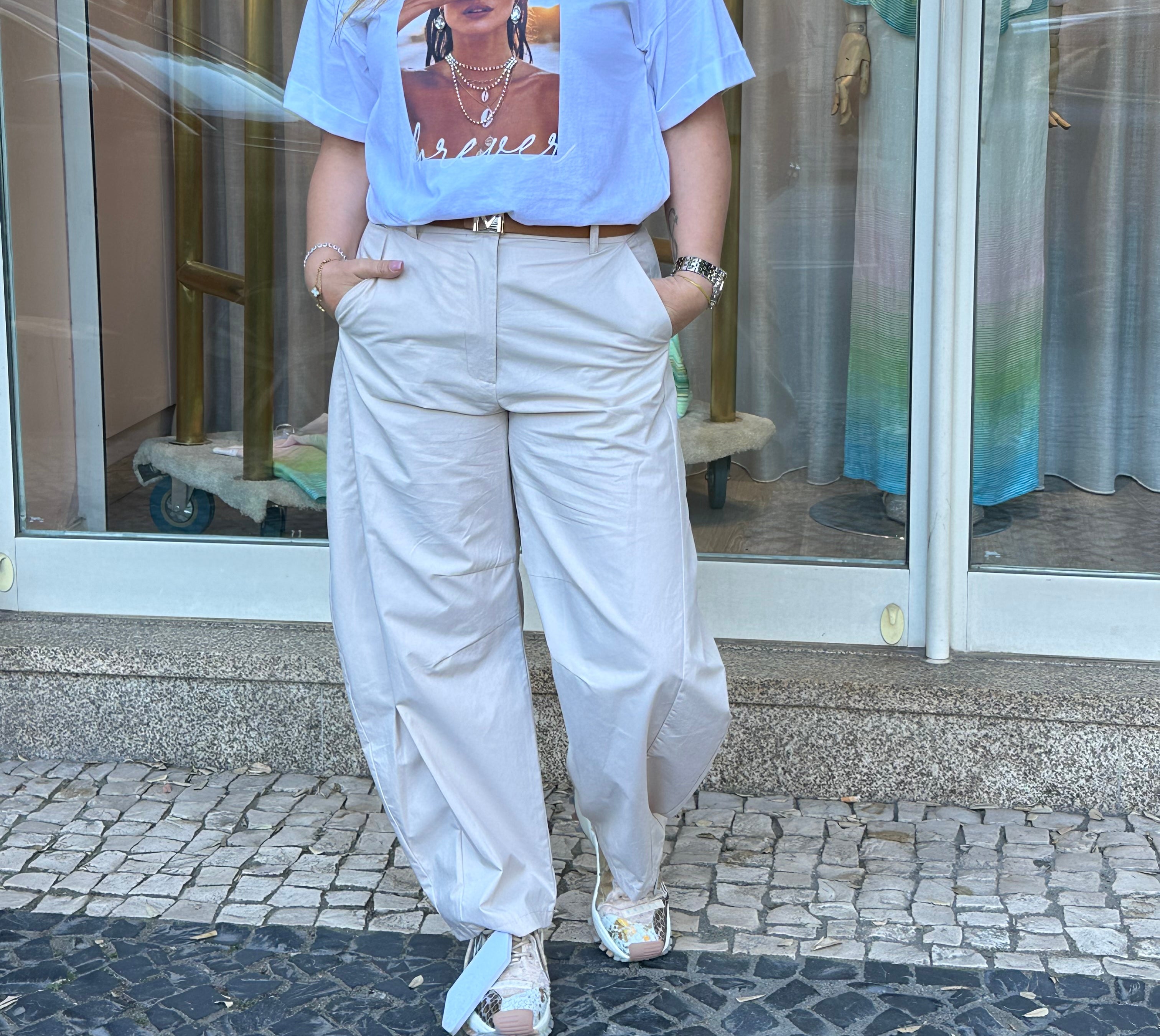 T-SHIRT IMPERIAL FOREVER C/ APLICAÇÕES - Carla Valente