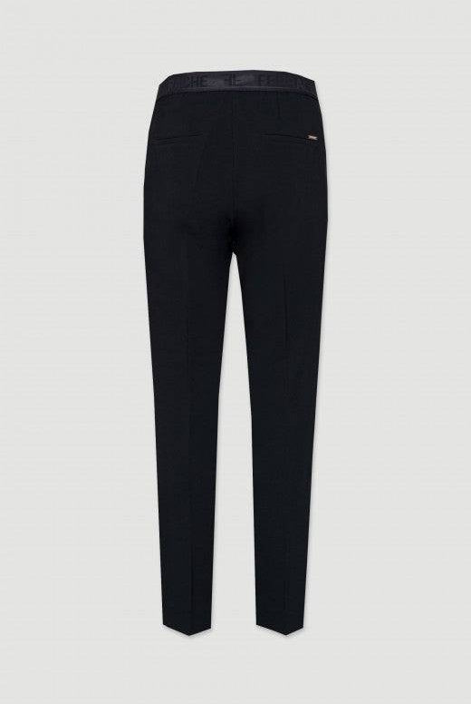 CALÇA FERRACHE CLÁSSICA C/ CINTO ELÁSTIO - Carla Valente