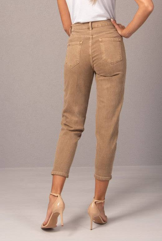 JEANS FERRACHE MOM FIT EM ALGODÃO - Carla Valente