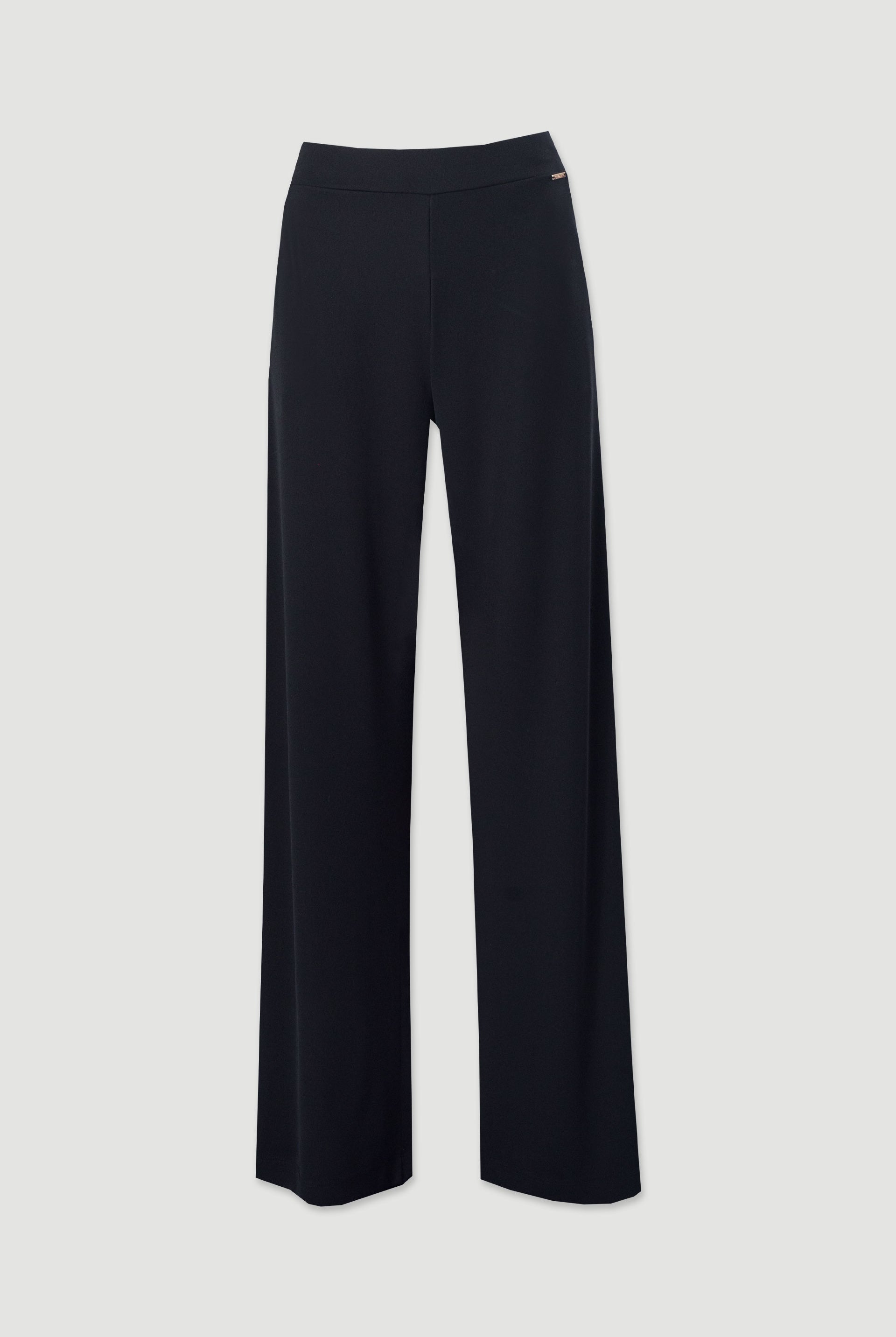 CALÇA FERRACHE WIDE LEG EM MALHA - Carla Valente