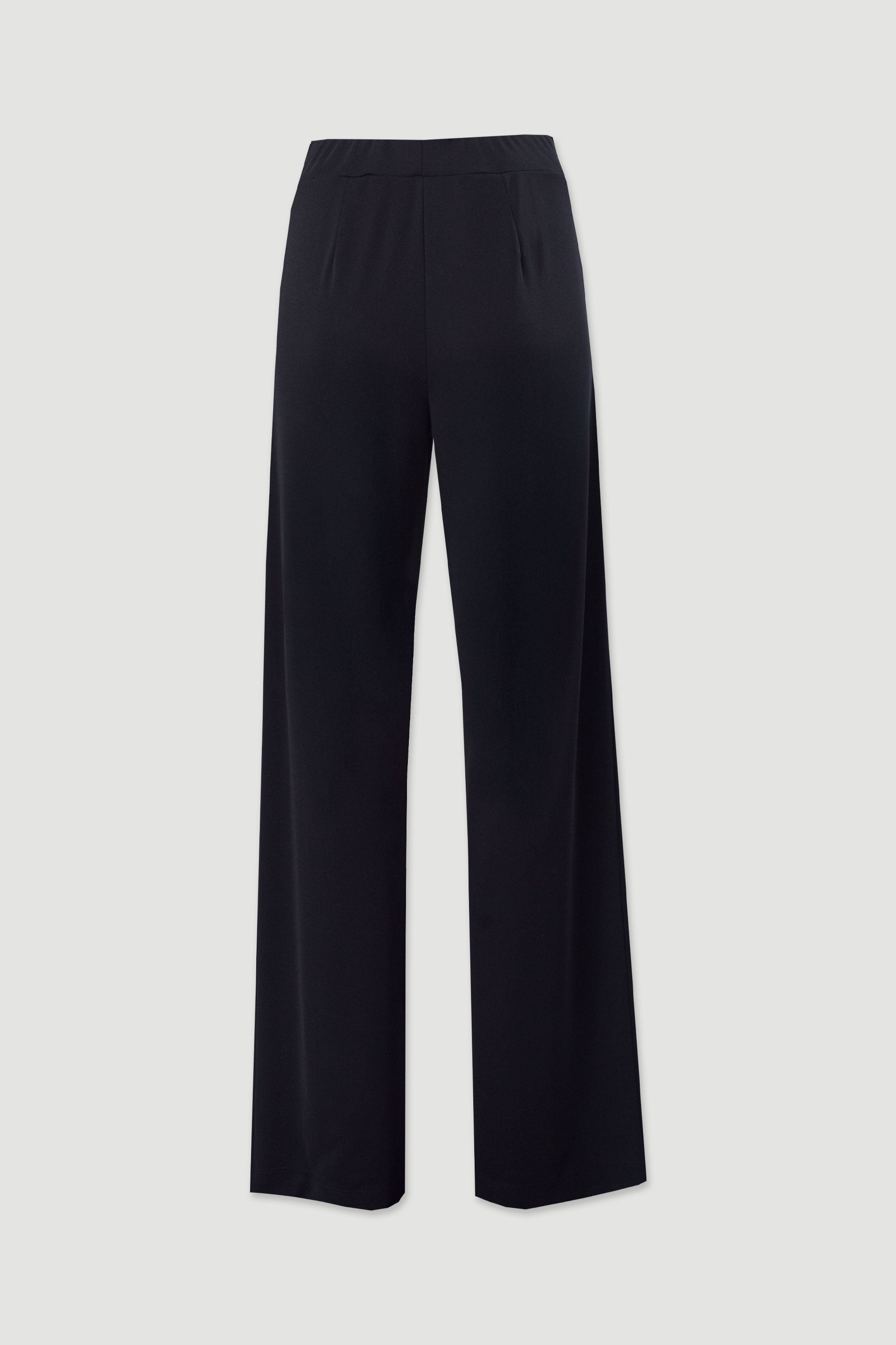 CALÇA FERRACHE WIDE LEG EM MALHA - Carla Valente
