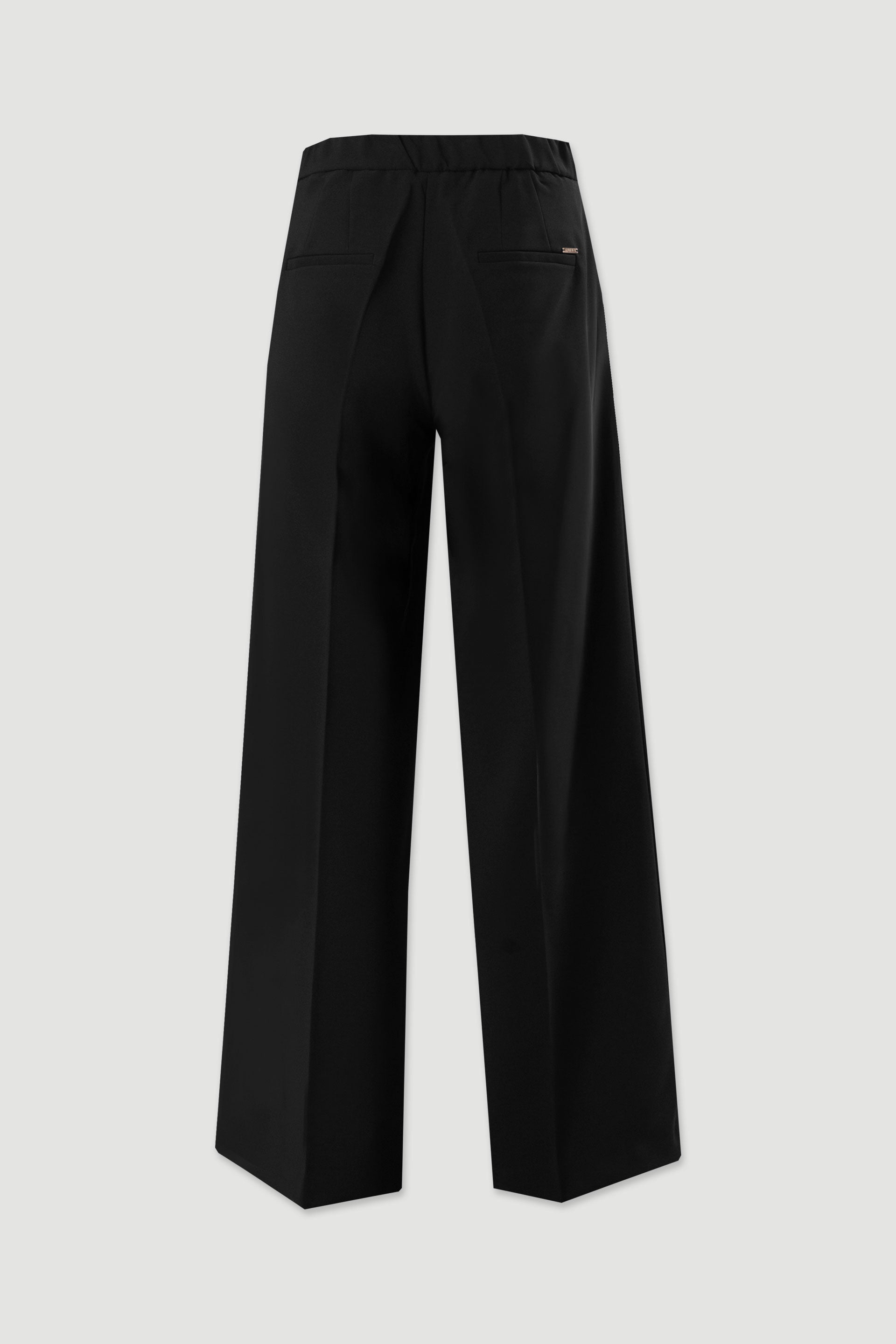 CALÇA FERRACHE WIDE LEG ELÁSTICO NA CINTURA - Carla Valente