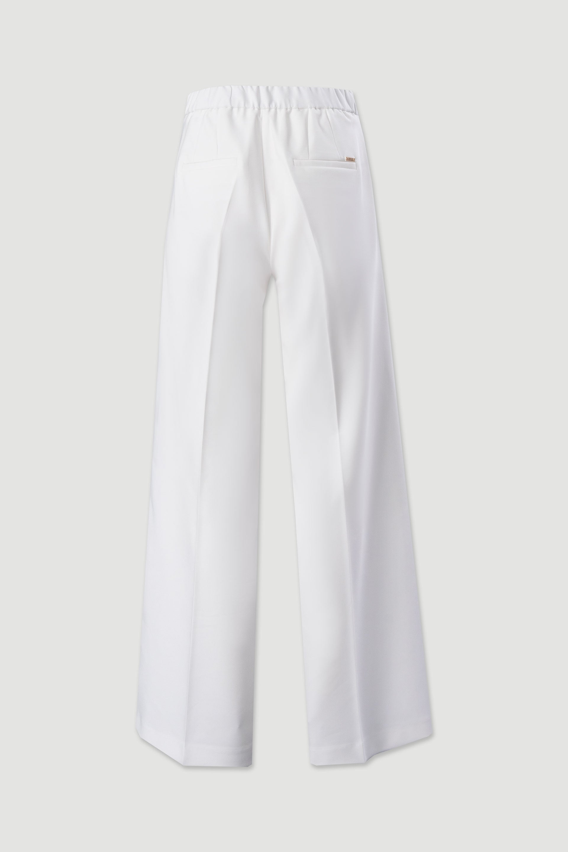 CALÇA FERRACHE WIDE LEG ELÁSTICO NA CINTURA - Carla Valente