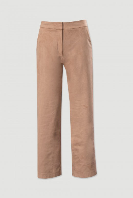 CALÇA FERRACHE EFEITO CAMURÇA - Carla Valente