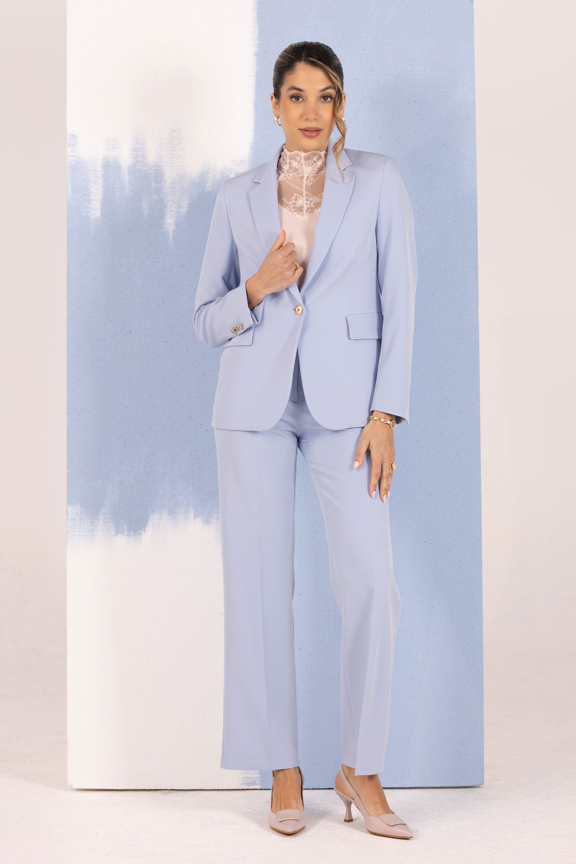 BLAZER FERRACHE CLÁSSICO COM BOTÃO METÁLICO MNGRM - Carla Valente