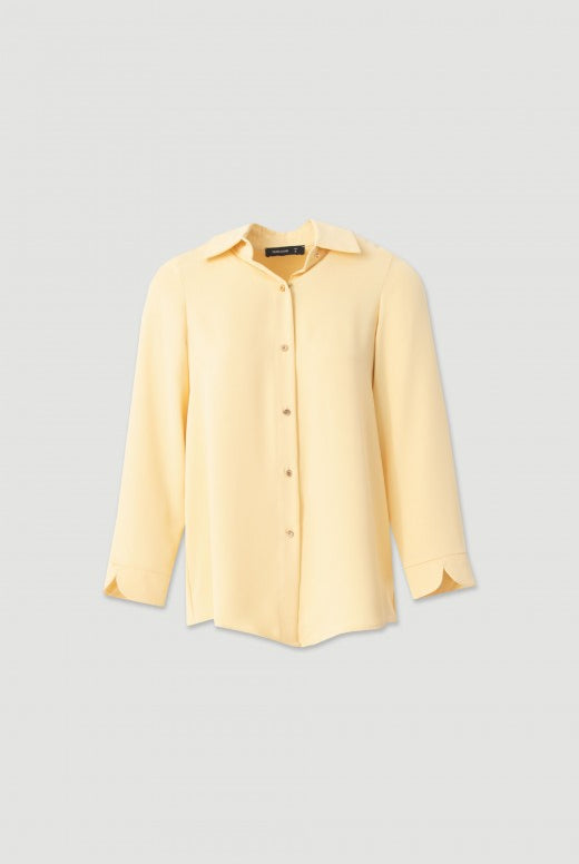 BLUSA FERRACHE FLUIDA DETALHE PUNHO - Carla Valente