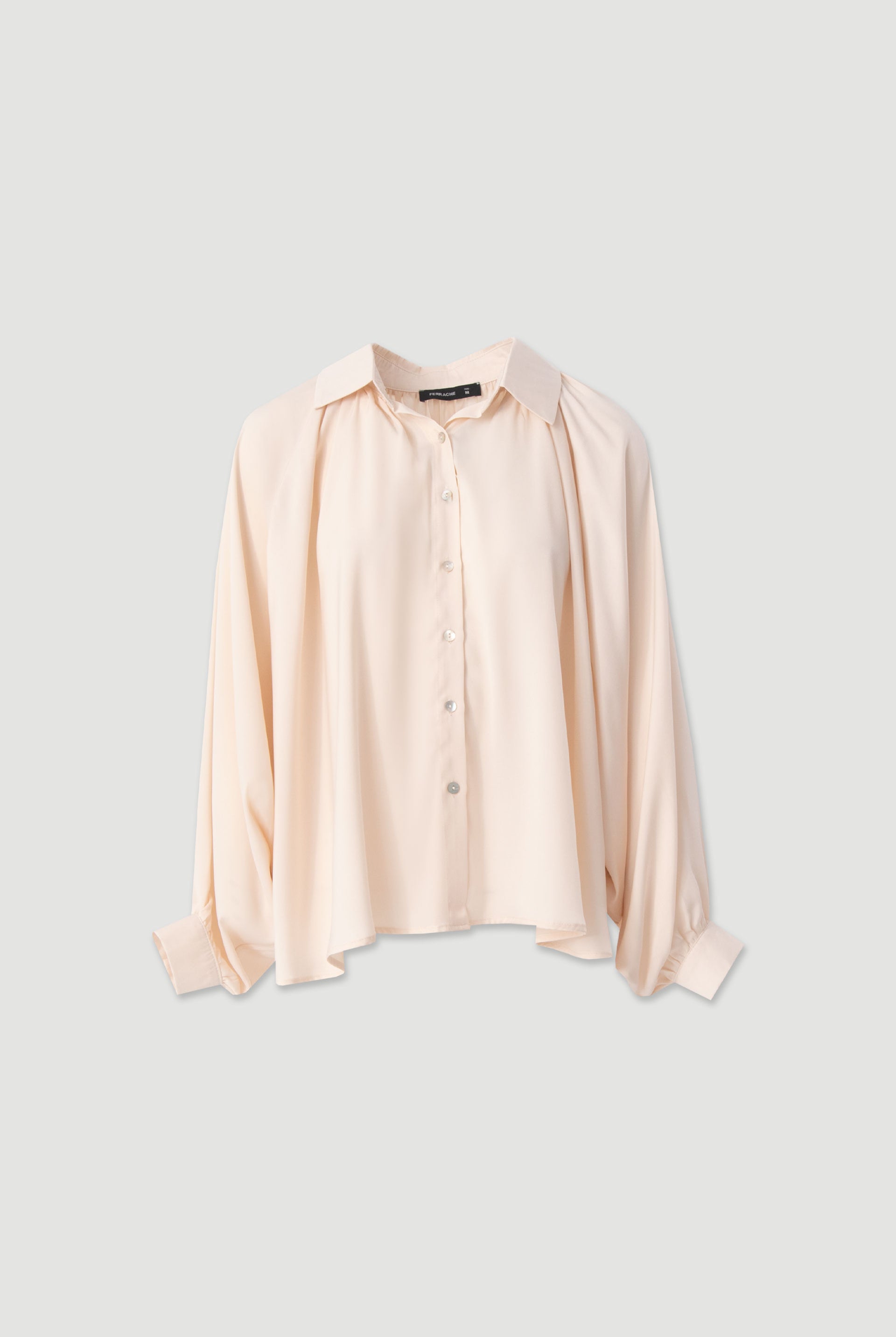 BLUSA FERRACHE FLUIDA COM MANGA MORCEGO - Carla Valente
