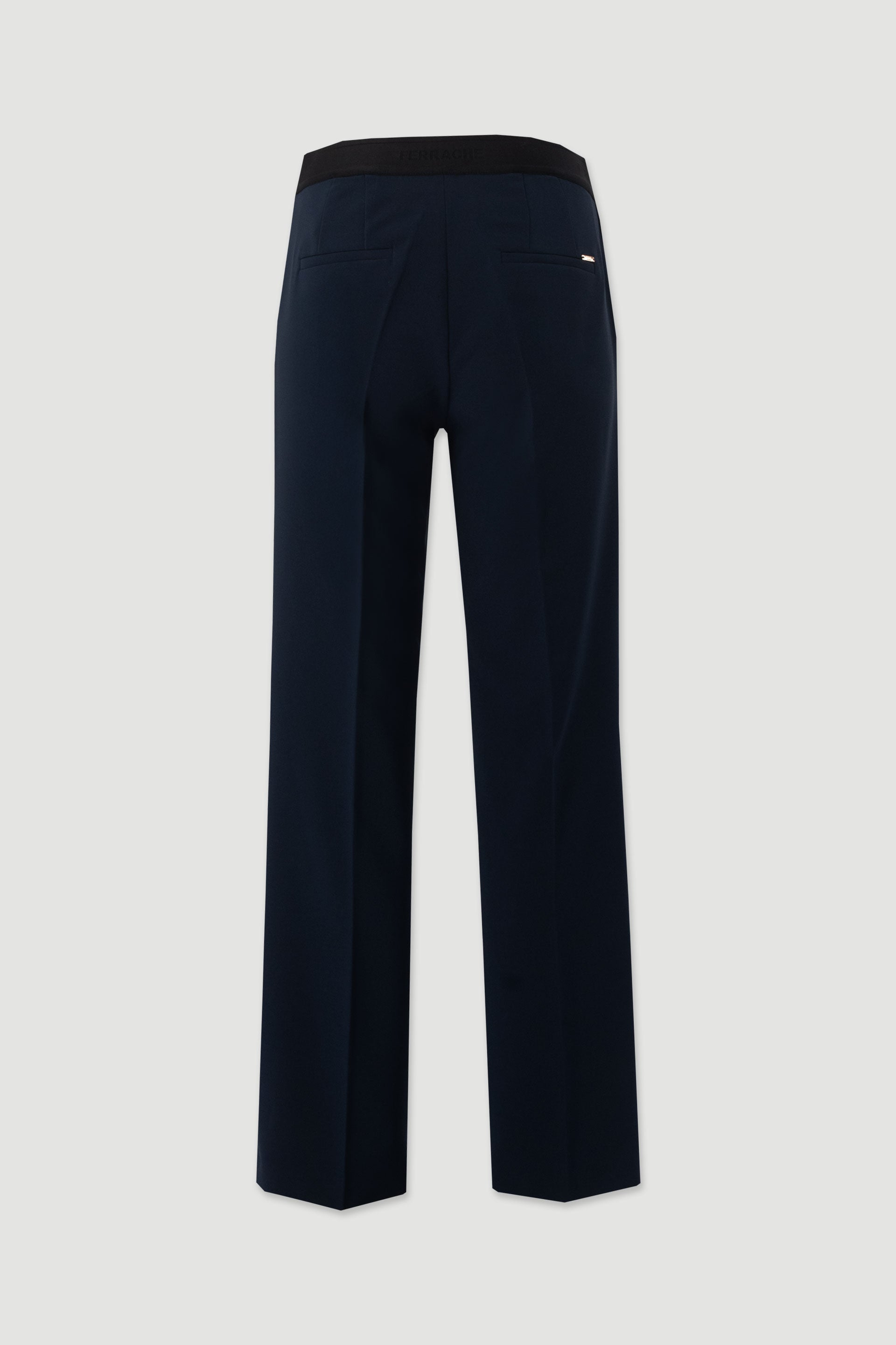 CALÇA FERRACHE WIDE LEG COM CINTO ELÁSTICO PERSONALIZADO - Carla Valente