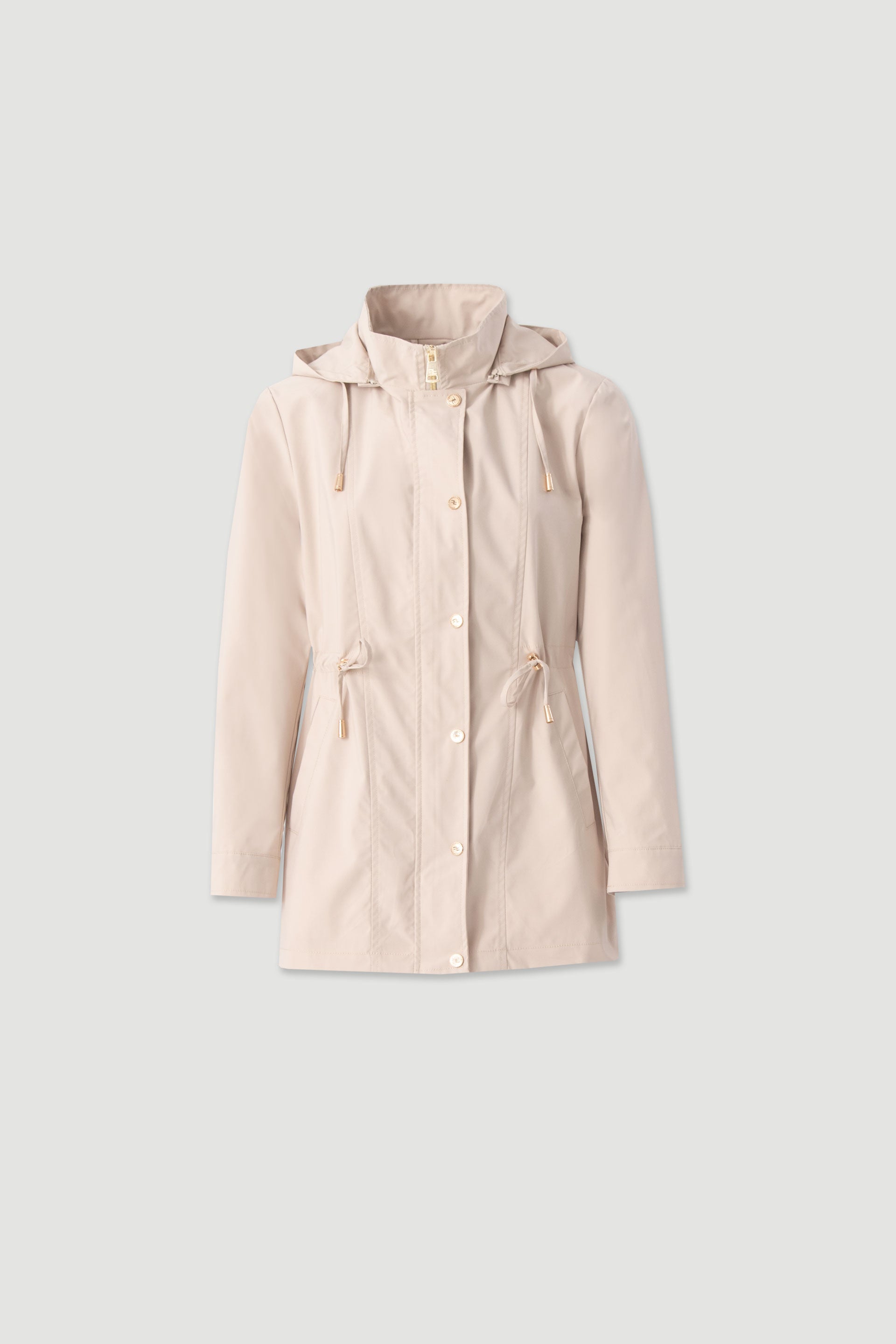 PARKA FERRACHE AJUSTÁVEL COM CAPUZ - Carla Valente