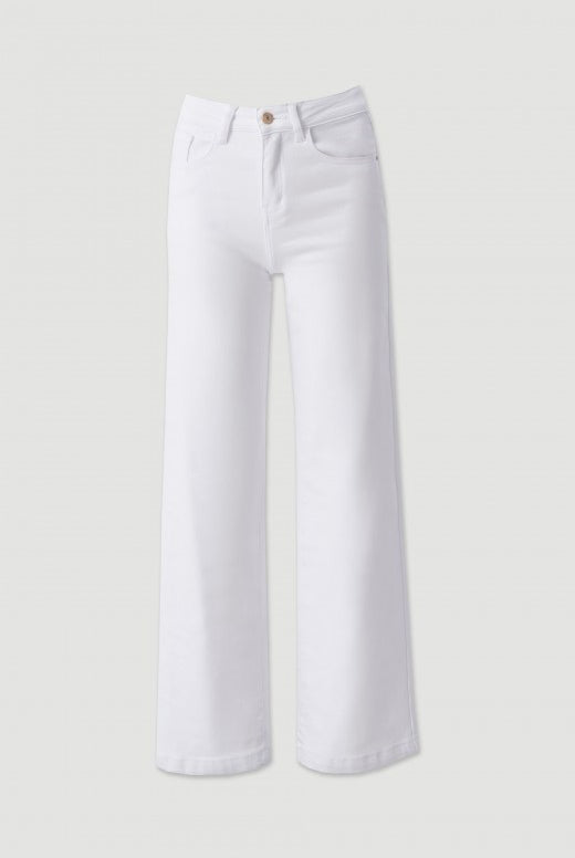 CALÇA FERRACHE SARJA CORTE STRAIGHT - Carla Valente