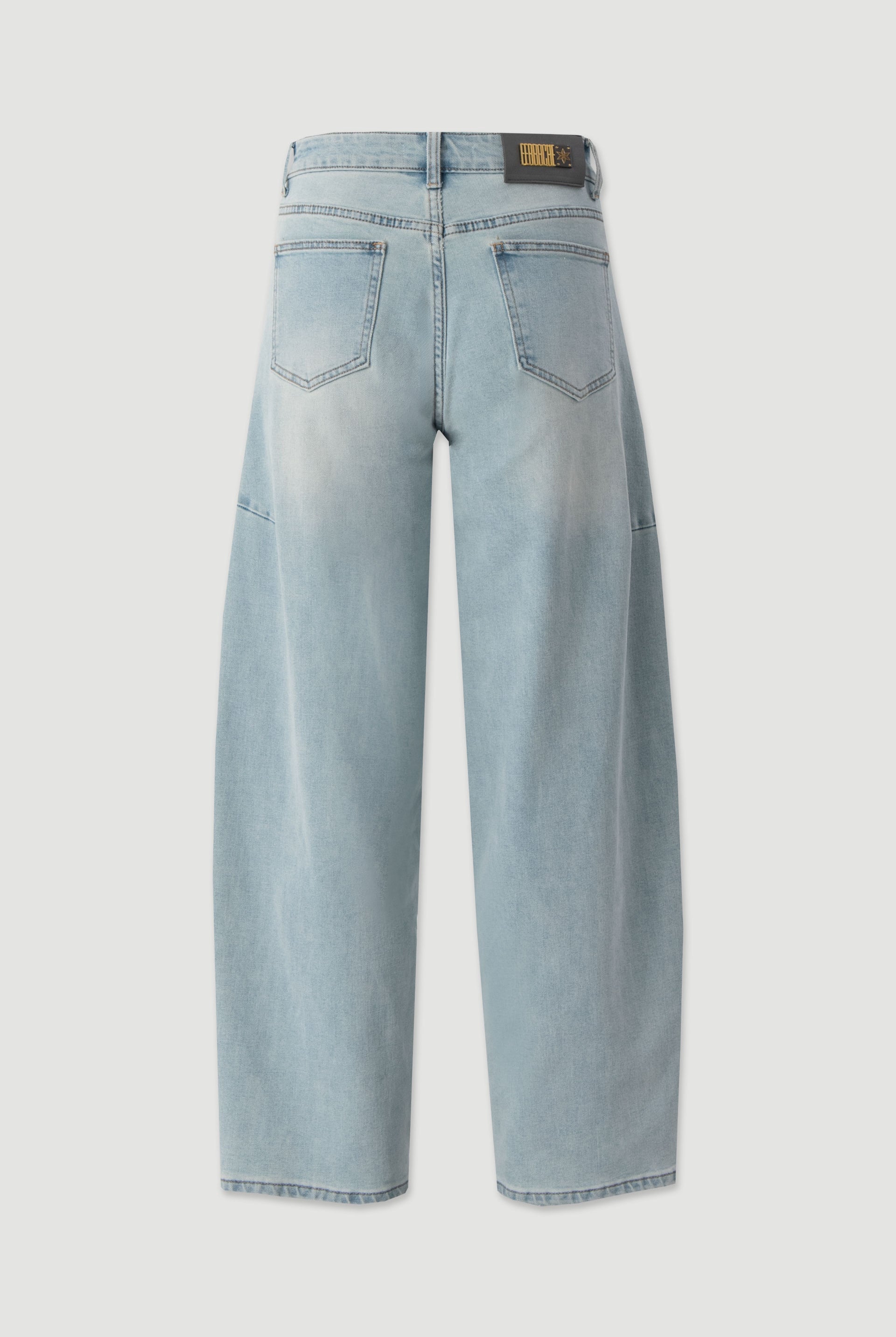 JEANS FERRACHE BALLOON DE CINTURA SUBIDA - Carla Valente