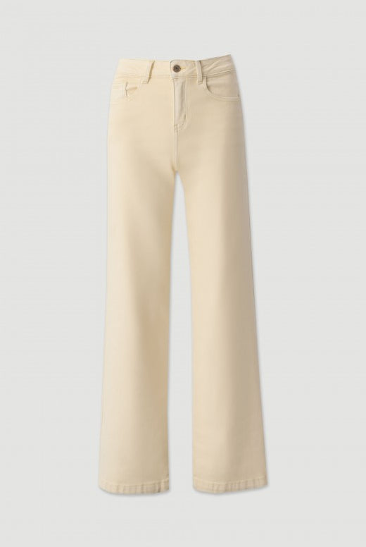 CALÇA FERRACHE SARJA CORTE STRAIGHT - Carla Valente
