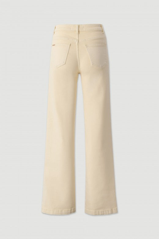 CALÇA FERRACHE SARJA CORTE STRAIGHT - Carla Valente