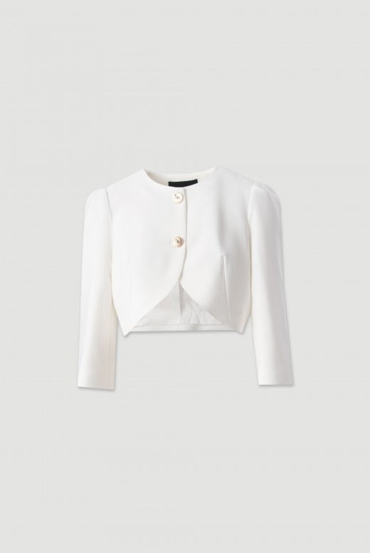 CASACO FERRACHE CROPPED ESTRTURADO - Carla Valente