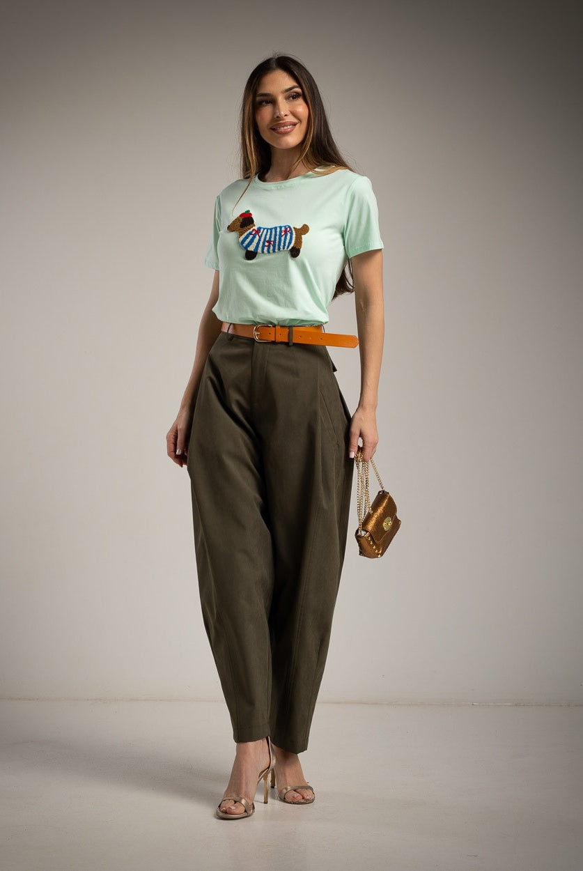 T-SHIRT ALBNS DOG TECKEL - Carla Valente