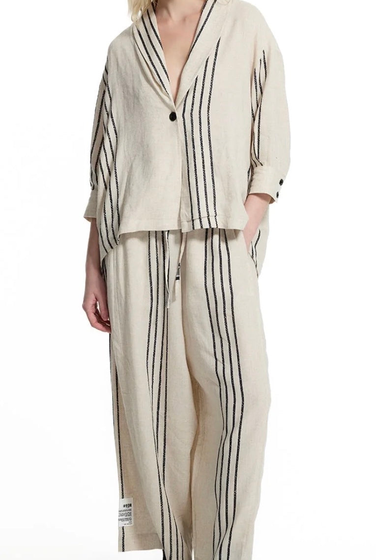 CASACO VDR OVERSIZE COM RISCAS - Carla Valente