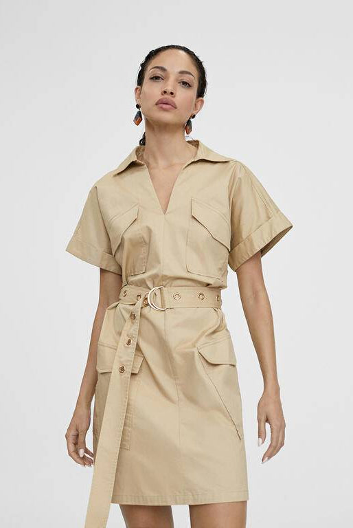 VESTIDO LOLA CASADMNT CURTO C/BOLSOS CAO - Carla Valente