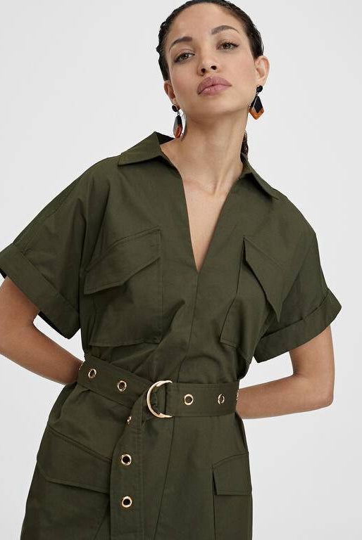 VESTIDO LOLA CASADMNT CURTO C/BOLSOS CAO - Carla Valente
