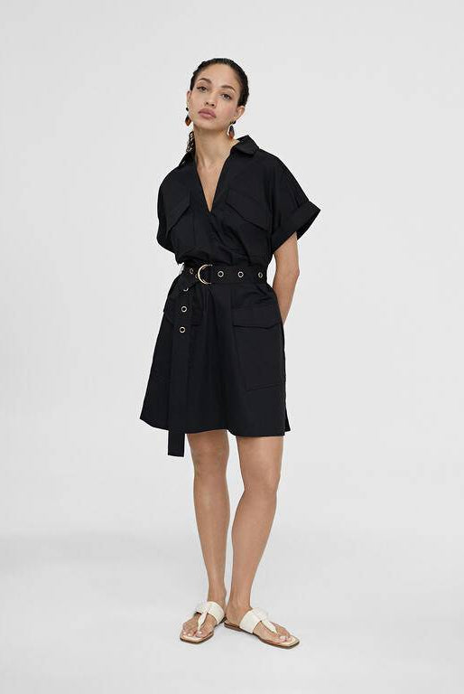 VESTIDO LOLA CASADMNT CURTO C/BOLSOS CAO - Carla Valente
