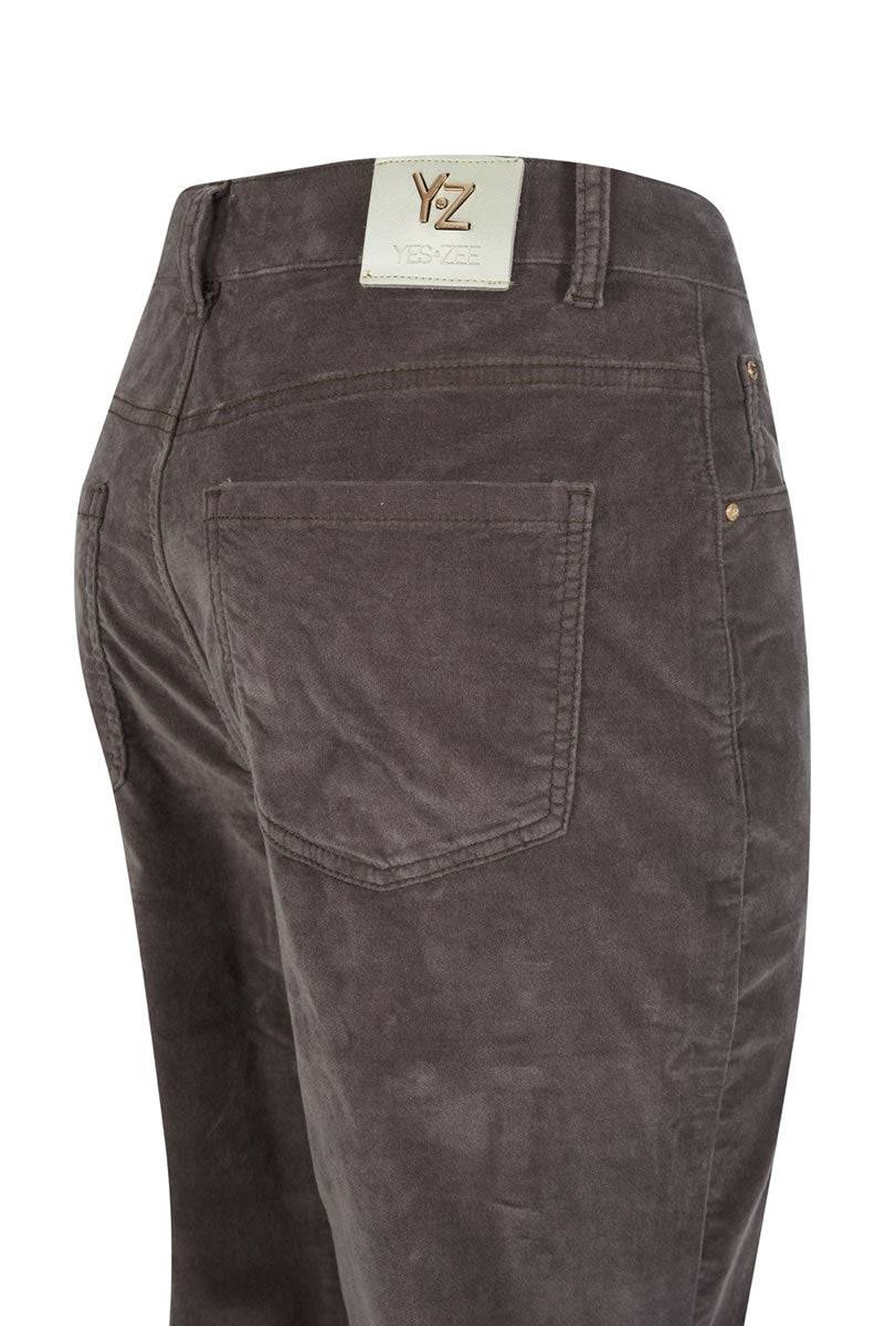 CALÇA YES ZEE CINTA ALTA CROPPED AVELUA - Carla Valente