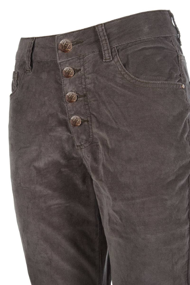 CALÇA YES ZEE CINTA ALTA CROPPED AVELUA - Carla Valente