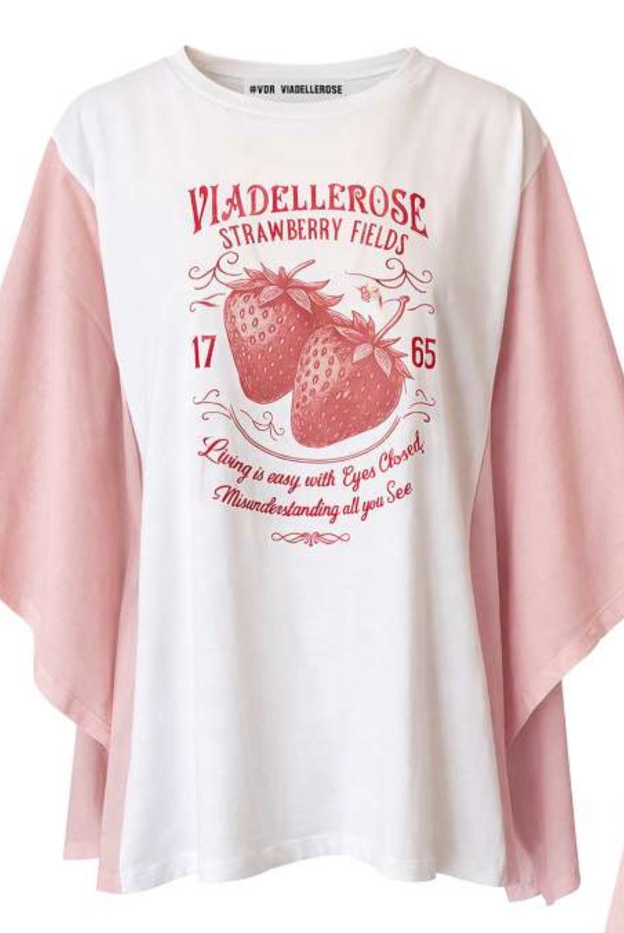 T-SHIRT VDR STRAWBERRY FIELDS - Carla Valente