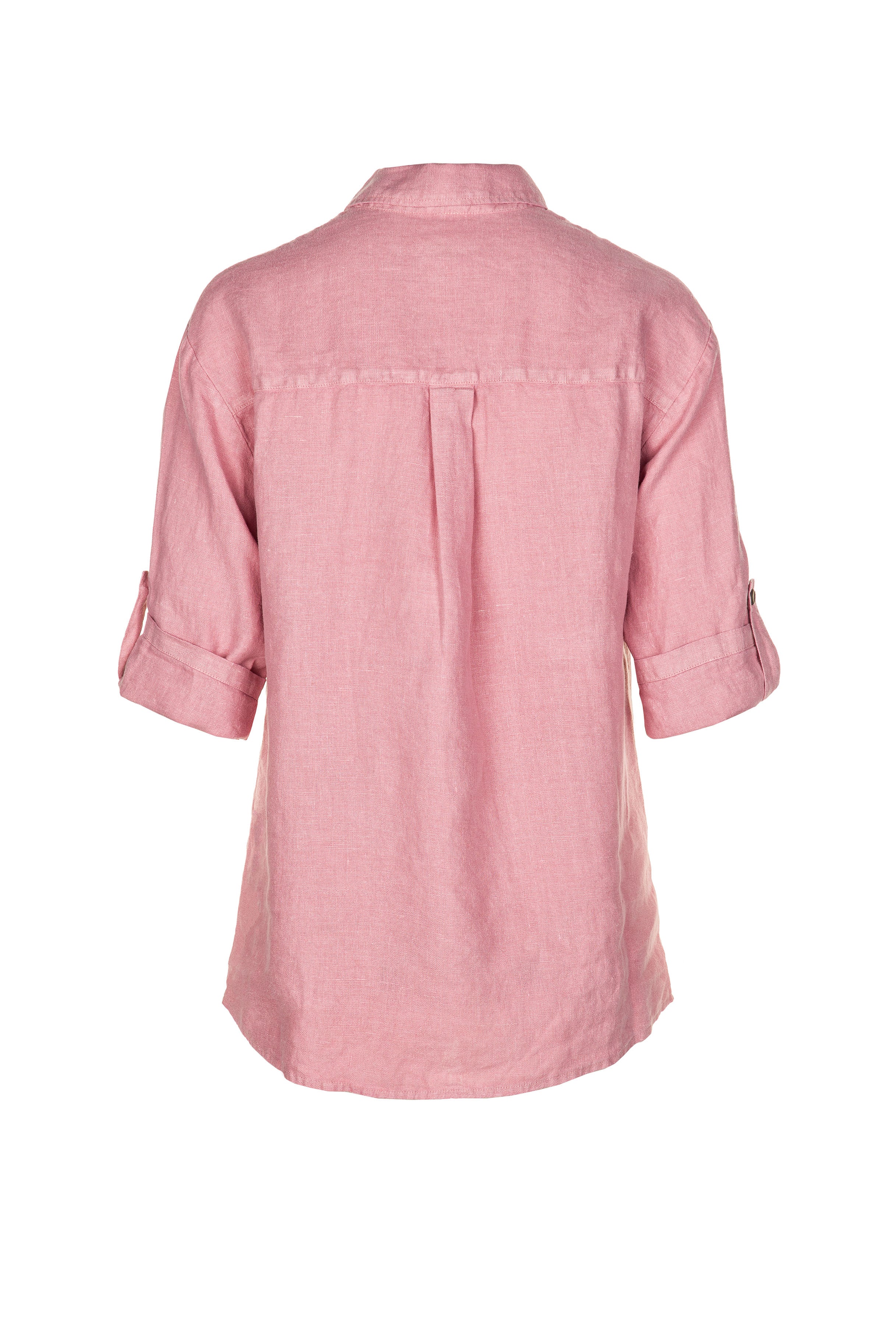 CAMISA LIBERJEANS LINHO MANGA COM DOBRA - Carla Valente