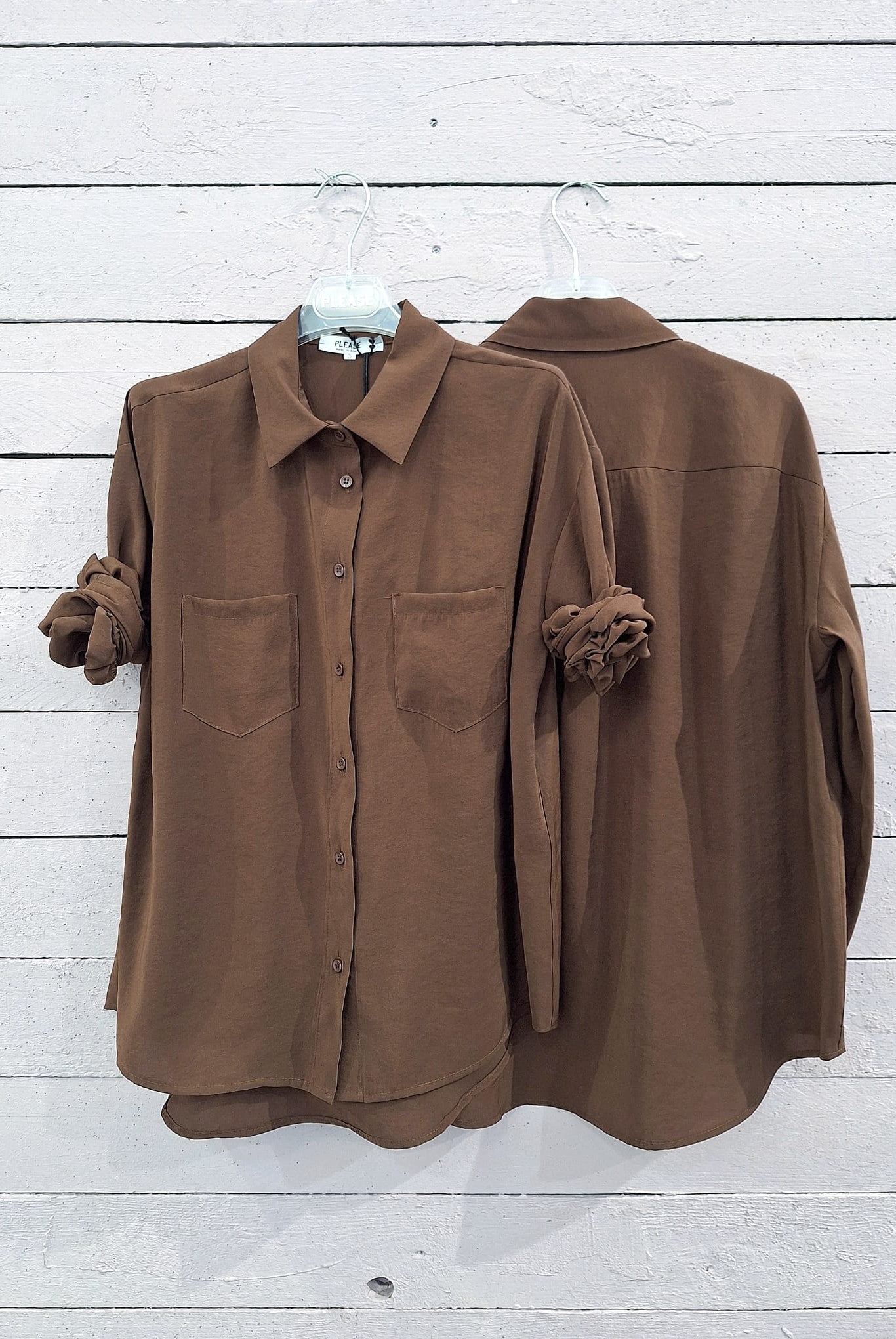 CAMISA PLEASE LINHO - Carla Valente