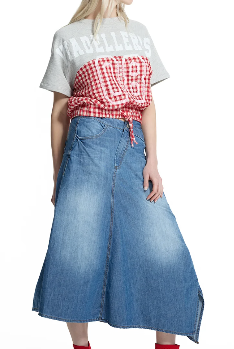 SWEATSHIRT VDR CROPPED 08 COMBINADO COM XADREZ - Carla Valente
