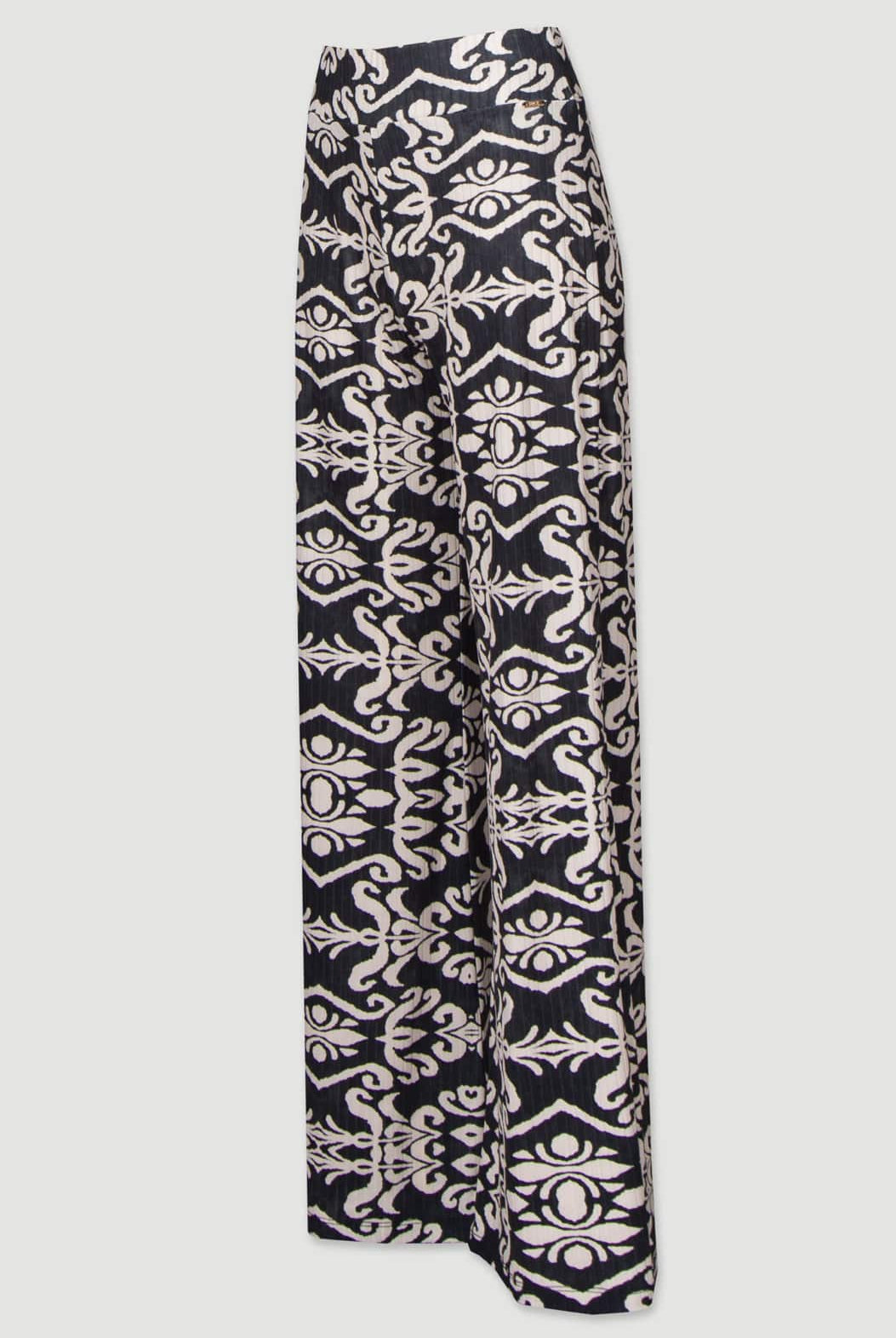 CALÇA FERRACHE PANTALONA MALHA ESTAMPADA - Carla Valente
