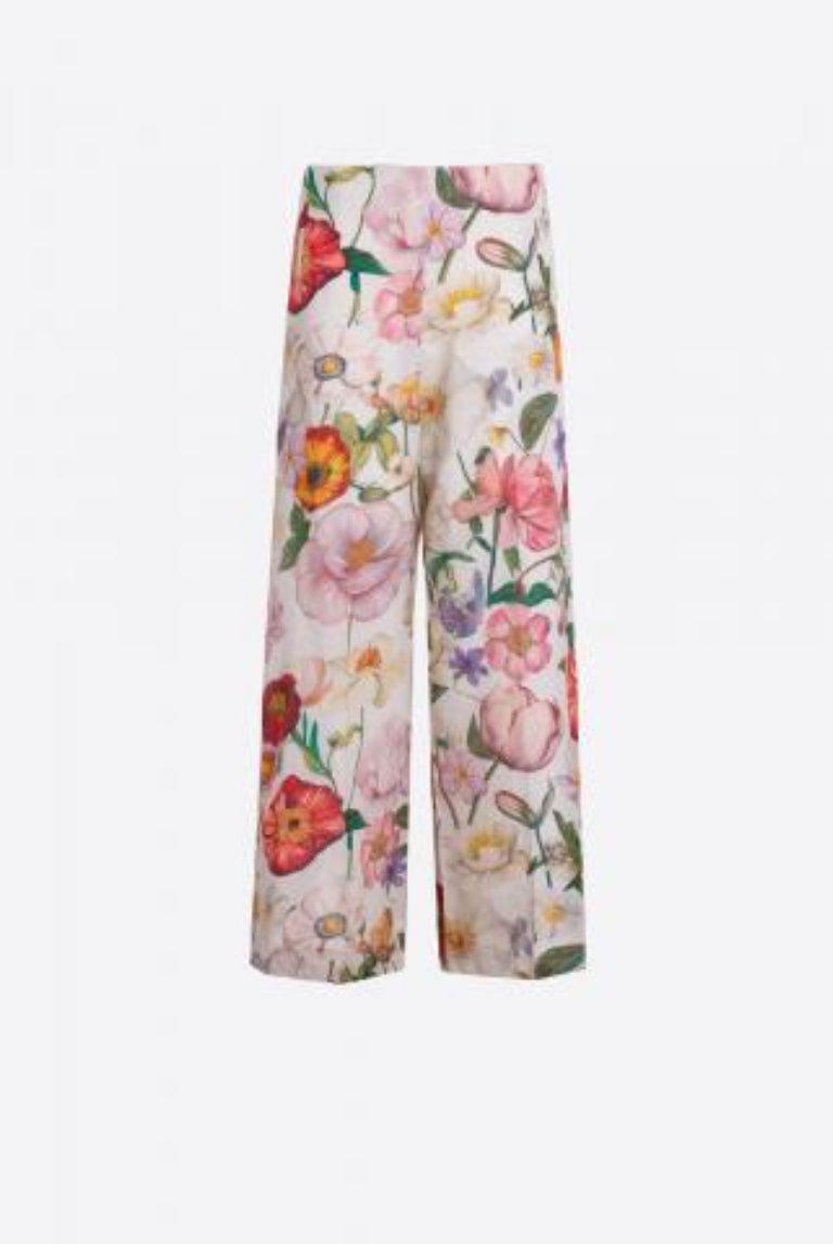 PANTALONA VILAGALLO ELENA ESTAMPA FLORES - Carla Valente