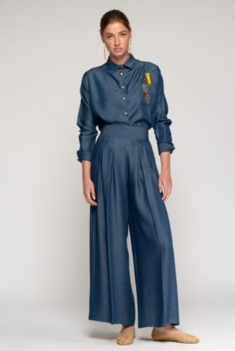 PANTALONA VILAGALLO MARIAN EM TENCEL - Carla Valente