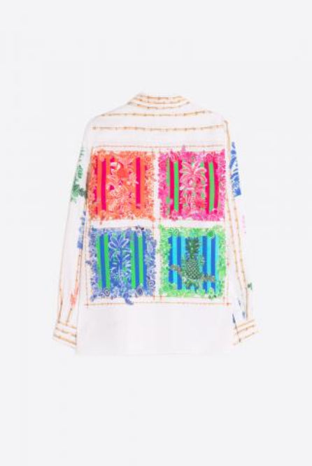 CAMISA VILAGALLO ESTAMPADA BAMBU TUCAN - Carla Valente
