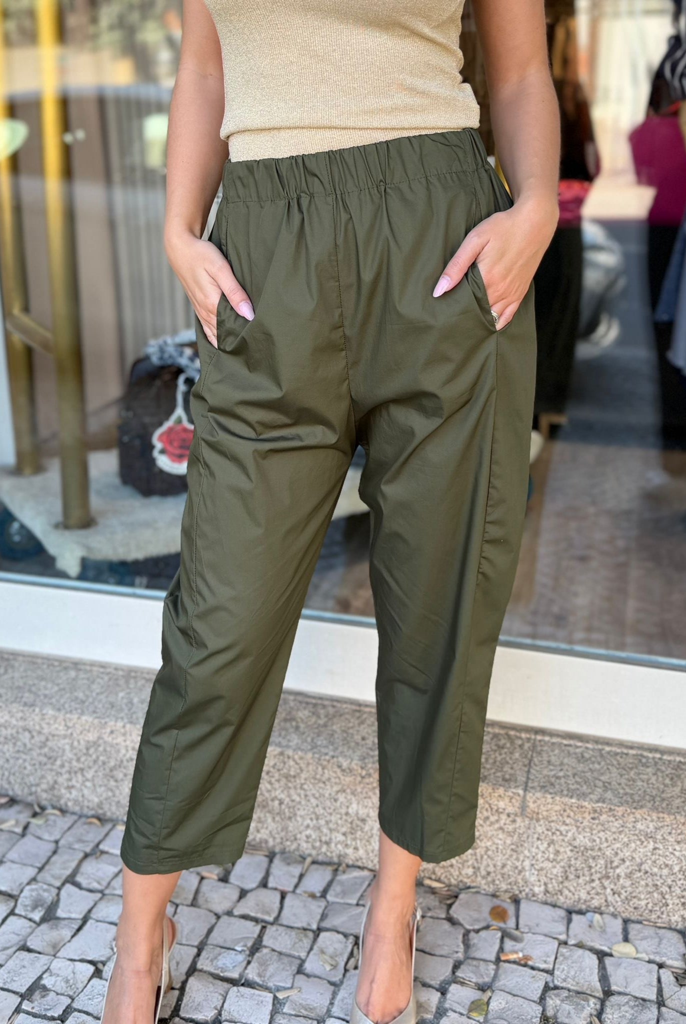 CALÇA IMPERIAL JOGGER BOLSO - Carla Valente