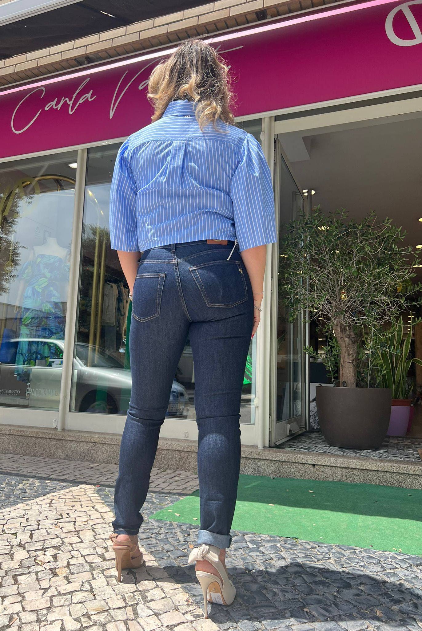 CALÇA LIBERJEANS CAROL HAVANA - Carla Valente
